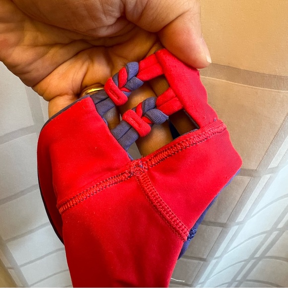 Lululemon Ivivva Reversible Bikini Red Purple 4-6 - Picture 6 of 10